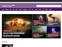 Tablet Screenshot of news.naanoo.com